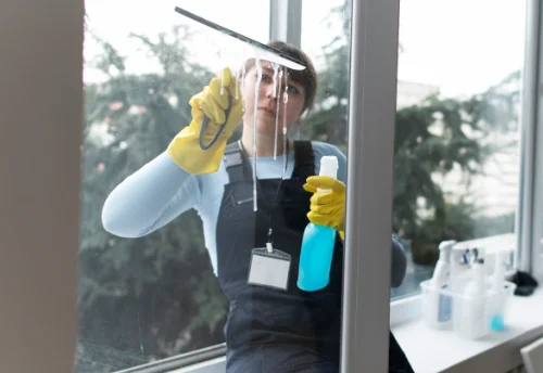 Nettoyage de vitres intérieures et extérieures à Lacq